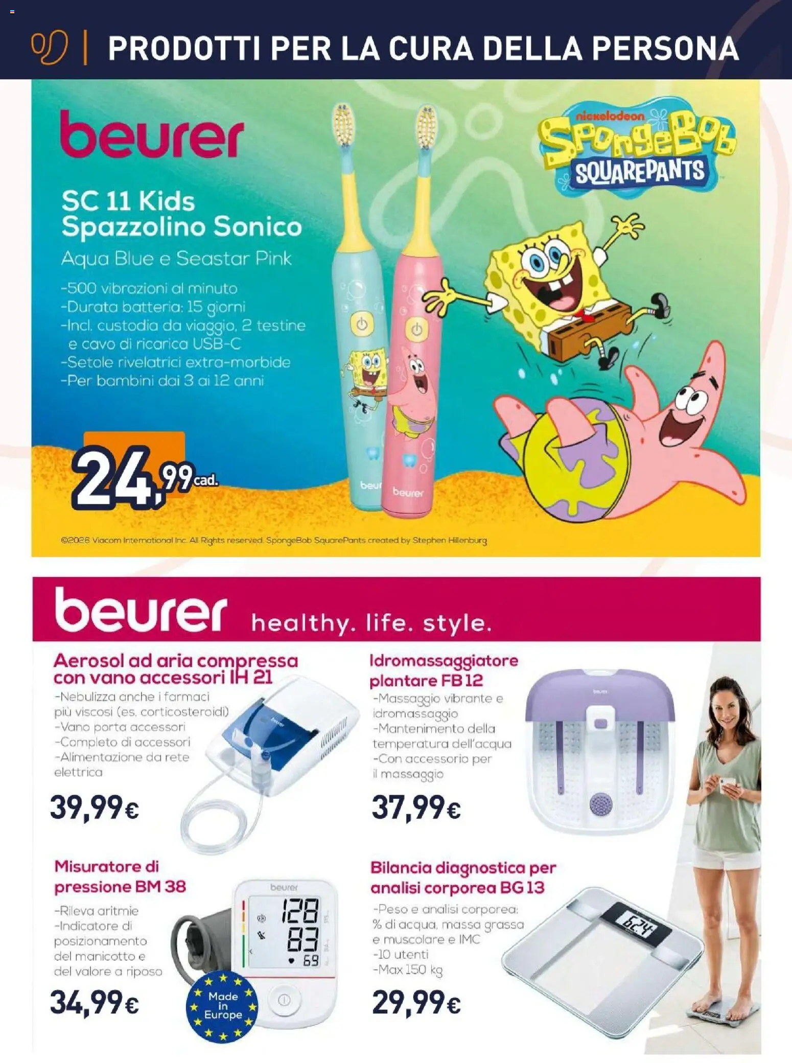 Nuovo Unieuro volantino Piccoli elettrodomestici dal 12/10/2026 > offerte anteprima 🛍️ | Pagina: 32 | Prodotti: Spazzolino, Spazzolino sonico, Bilancia, Batteria