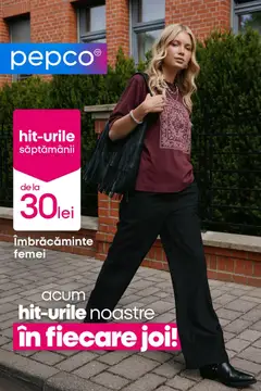 Ofertele Pepco valabile de la 30.07.2026