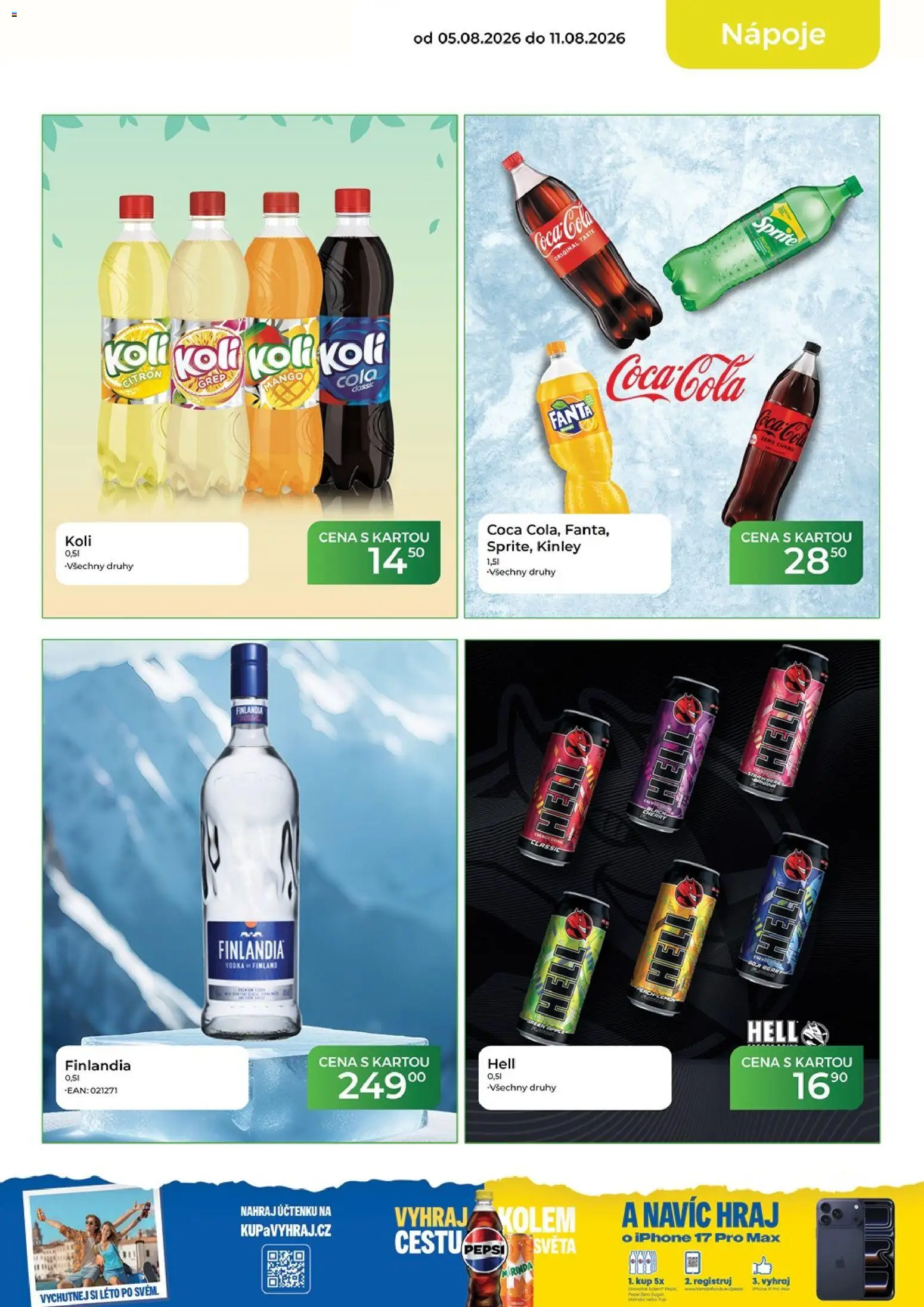 Tamda Foods leták od 05.08.2026 | Strana: 13 | Produkty: Iphone, Mirinda, Sprite, Cola