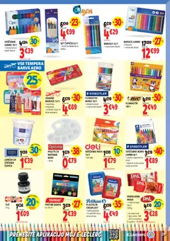 E.leclerc katalog akcije – veljaven od 17.06.2026 | Stran: 39 | Izdelki: Barvice, Kos, Copic