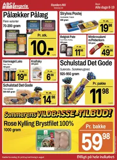 Abc Lavpris - Tilbudsavis gyldig fra 29/07/2026 | Side: 5 | Produkter: Paté, Rullepølse, Hvidløg, Hamburgerryg