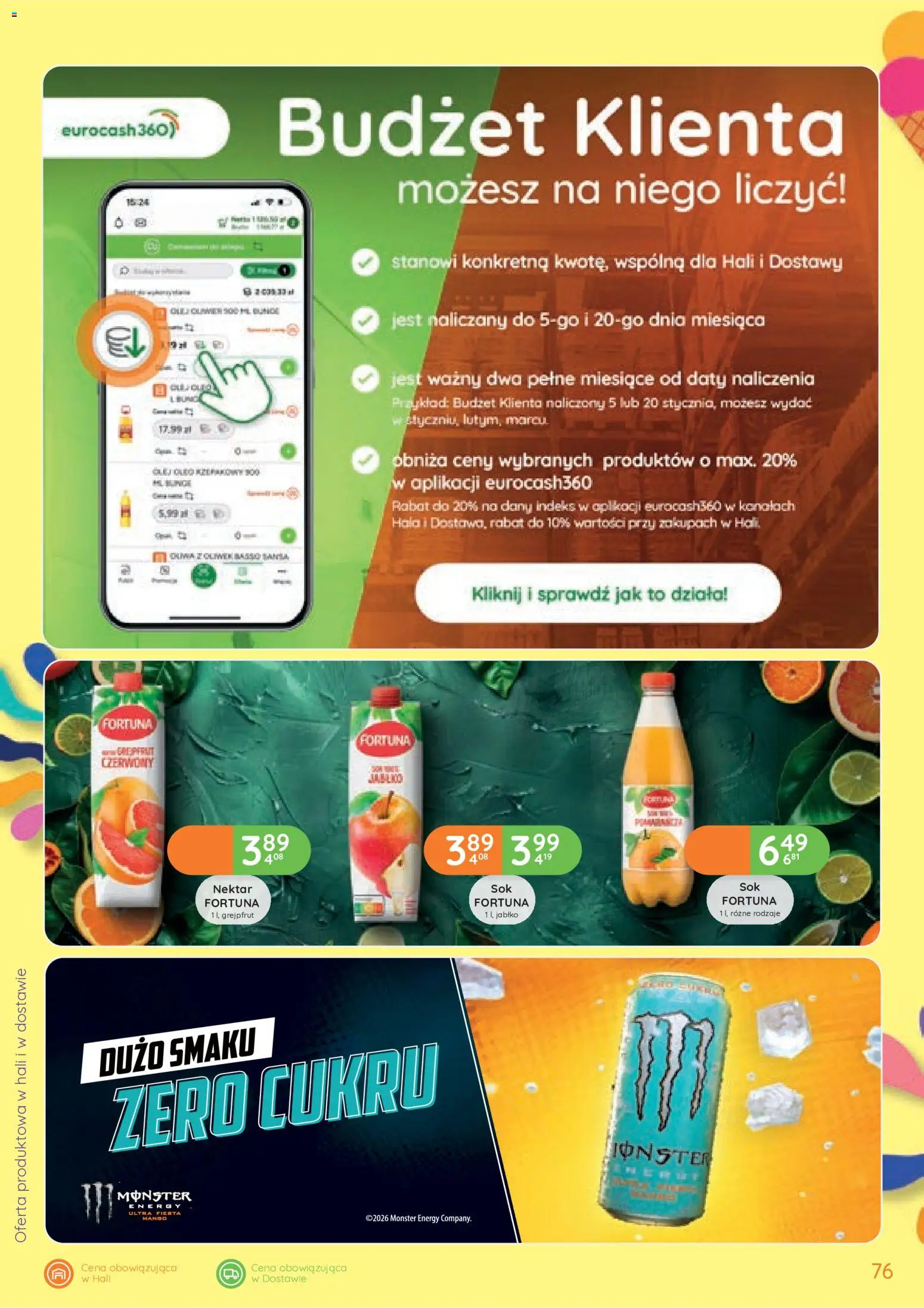 Eurocash gazetka od 25.06.2026 | Strona: 76 | Produkty: Mango, Grejpfrut