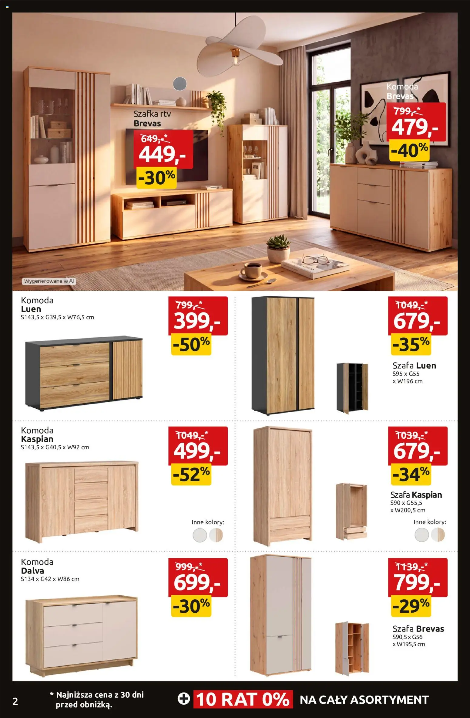 Black Red White Black Weeks od 30.10.2026 | Strona: 2 | Produkty: Szafa, Komoda, szafka RTV
