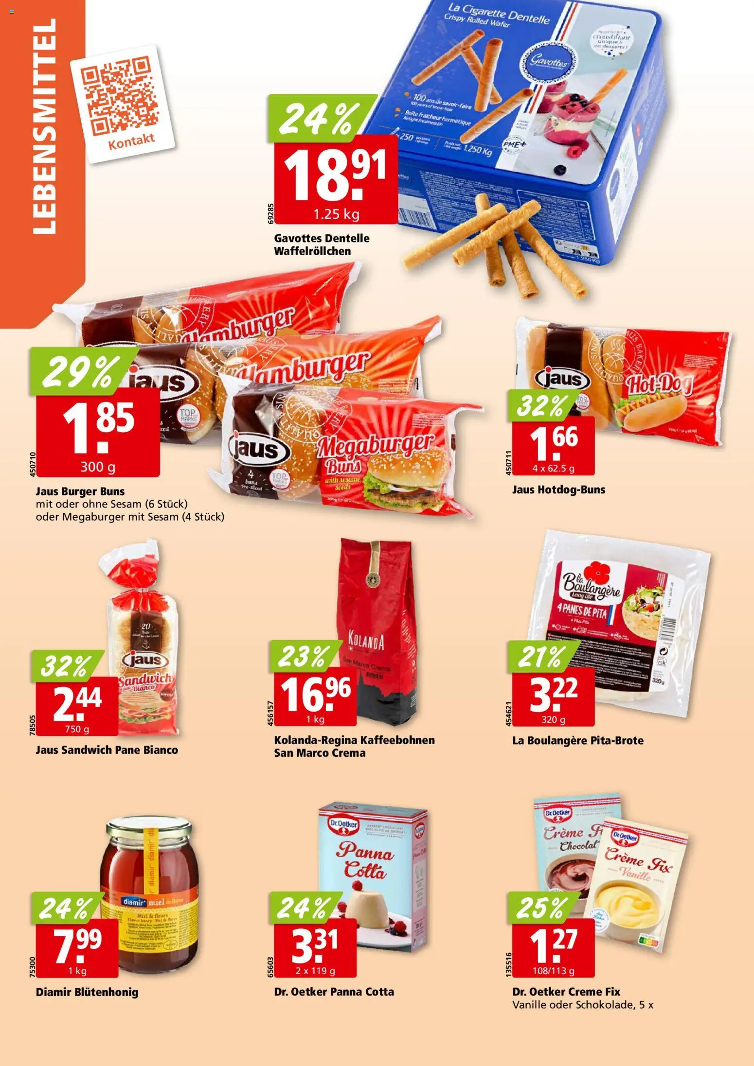 Aligro aktionen Schlieren, Gossau SG, Frauenfeld, Rapperswil-Jona, Sargans, Bern – gültig ab 03.08.2026 | Seite: 18 | Produkte: Pane, Burger, Creme