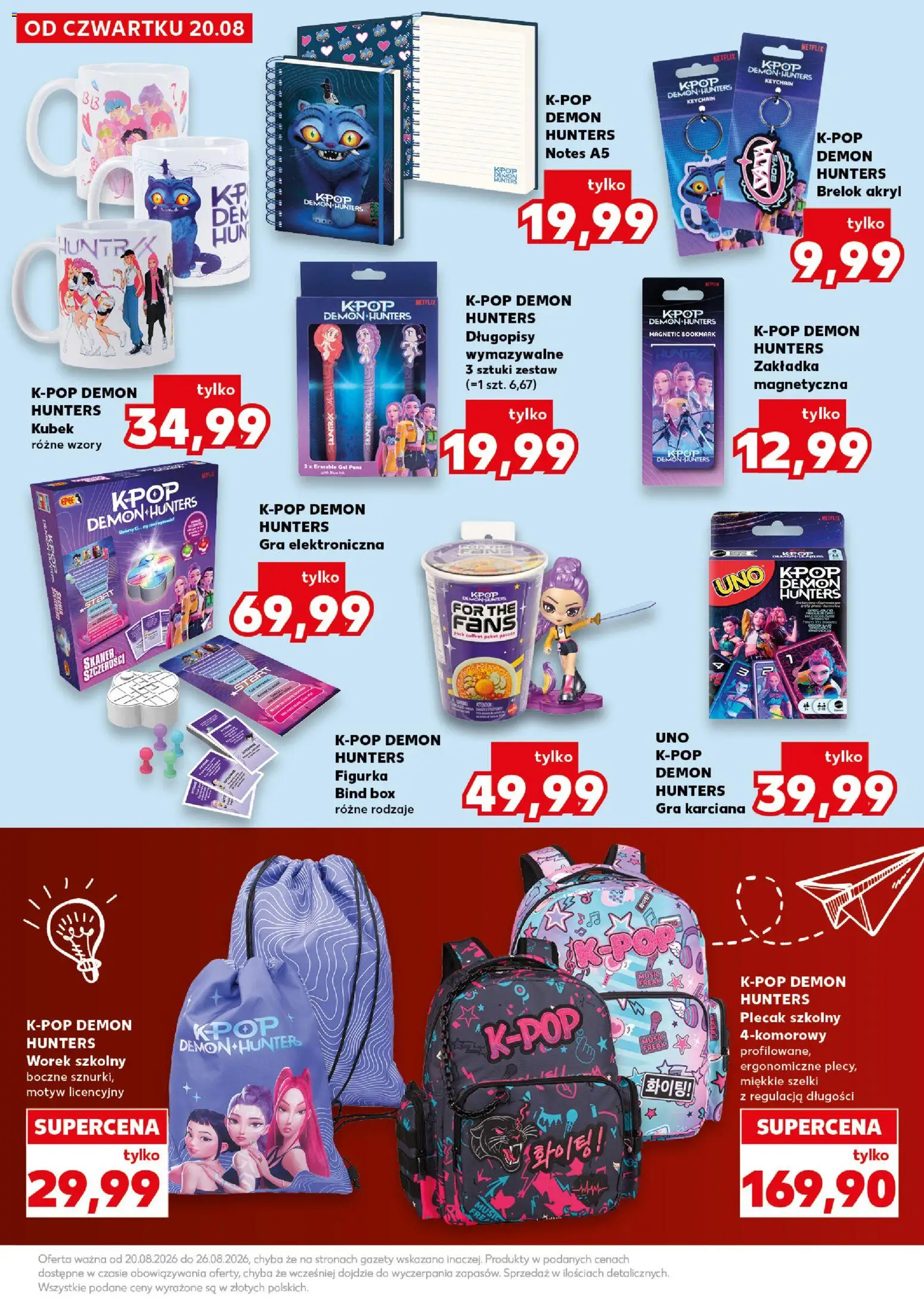 Kaufland Polsko leták - Nowy rok szkolny od 20.08.2026 | Strana: 29 | Produkty: Box