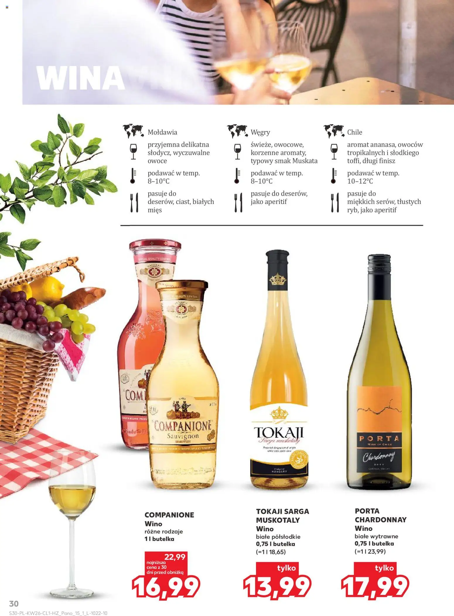 Kaufland Polsko leták - Barek od 25.06.2026 | Strana: 30 | Produkty: Tokaji