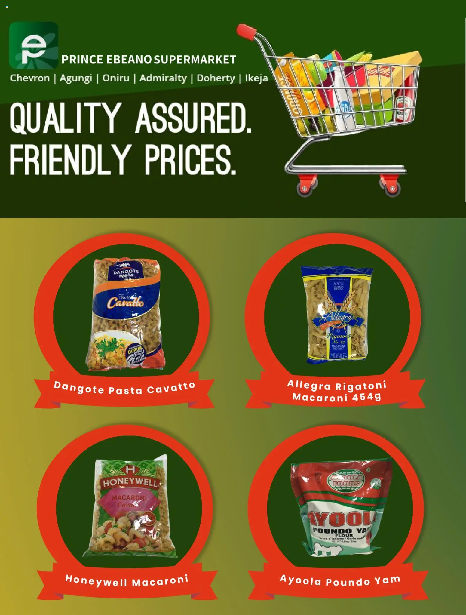 Prince Ebeano Supermarket Catalogue valid from 01/07/2026 | Page: 3 | Products: Pasta