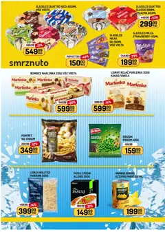 Aman katalog Dobar komšija - pregled Aman kataloga - važi od 19.06.2026 | Strana: 4 | Proizvode: Kolač, Sladoled, Grašak, Čokolada