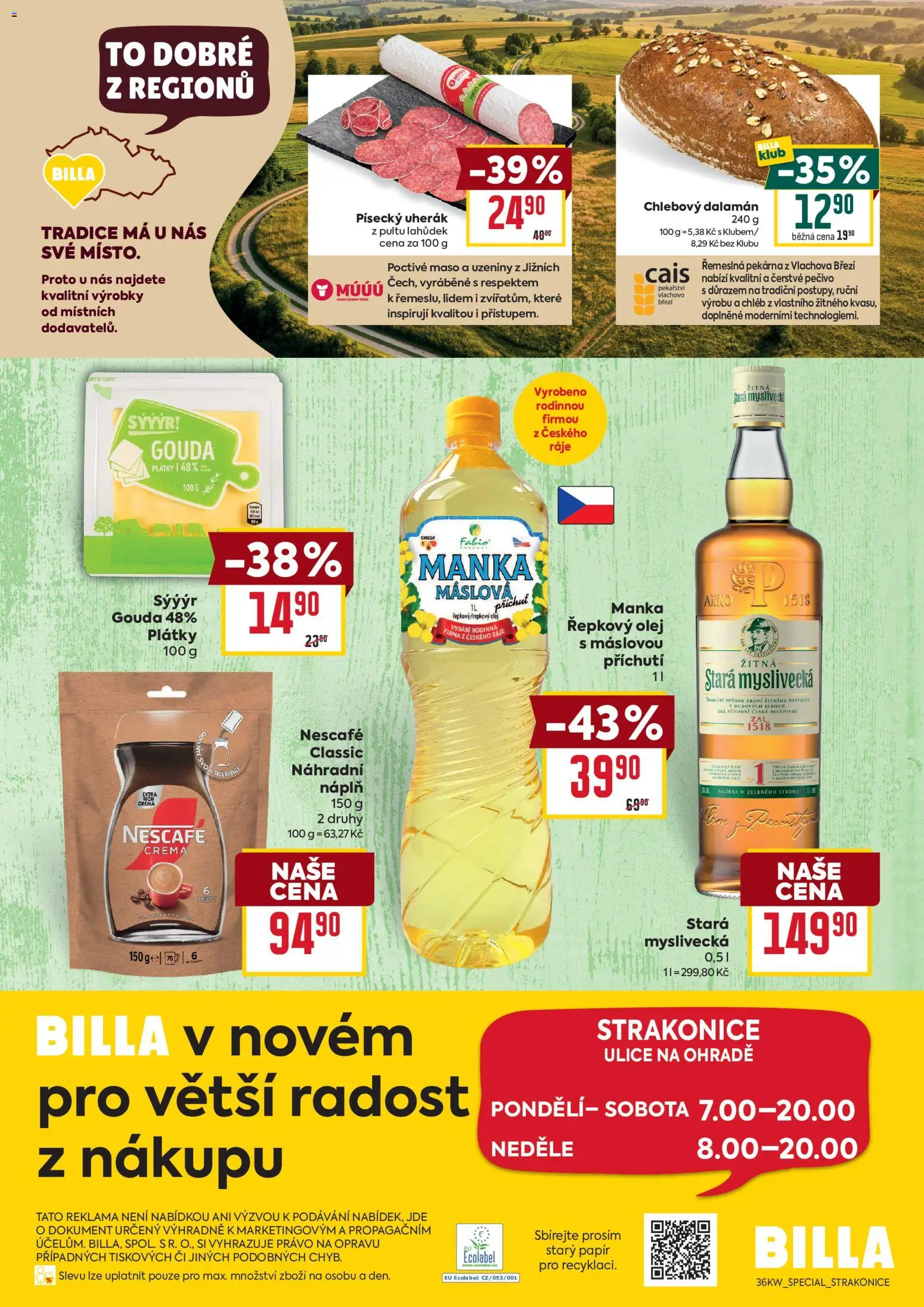 Billa leták - Strakonice od 02.09.2026 | Strana: 2