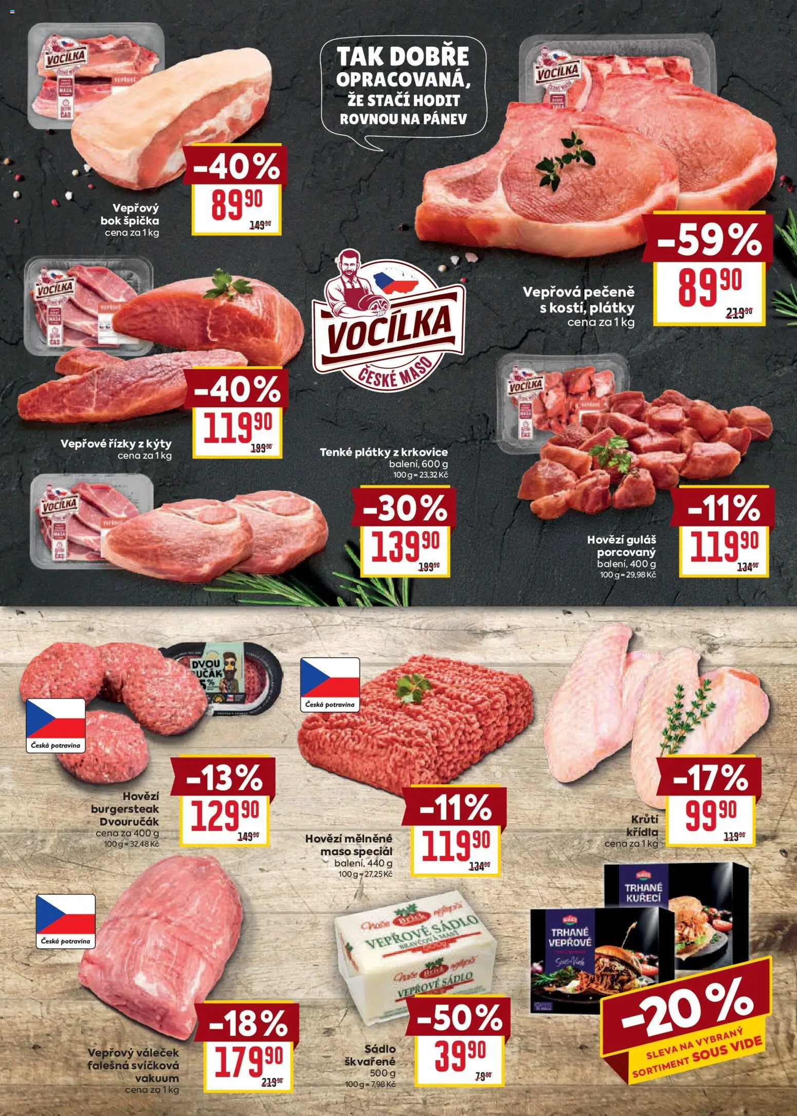 Billa Velký leták od 17.06.2026 | Strana: 3 | Produkty: Pánev, Guláš, Krkovice, Váleček