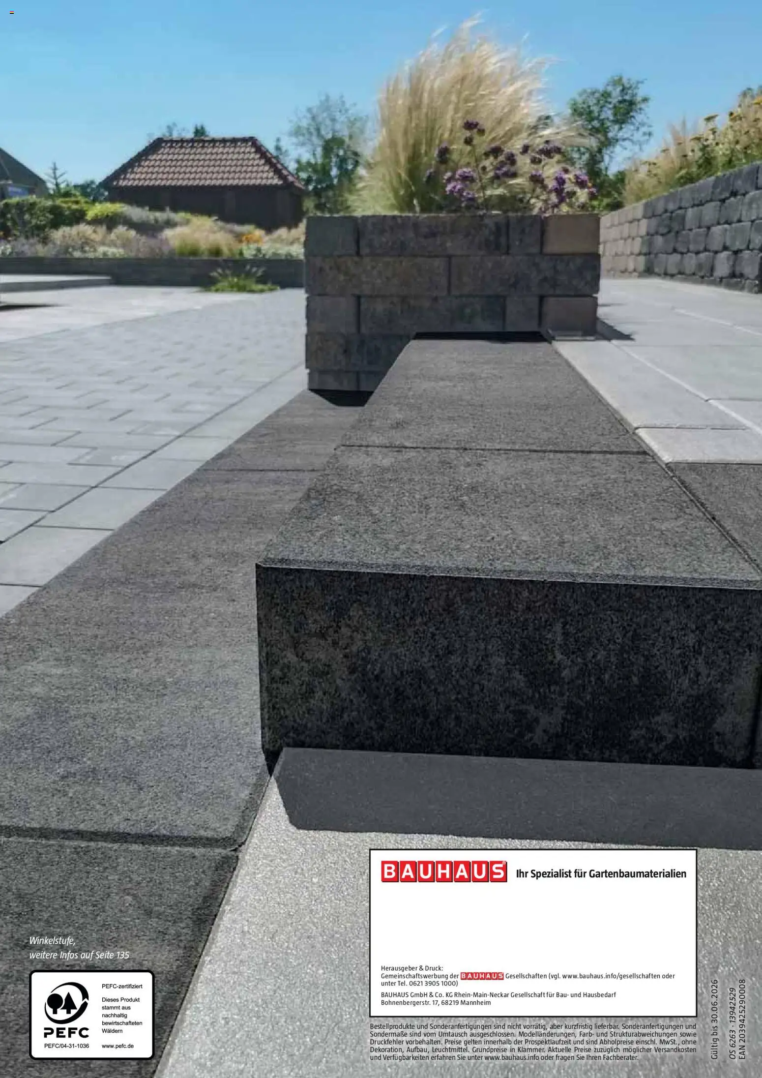 Bauhaus Gartenbaumaterialien gültig ab 01.04.2026 | Seite: 196