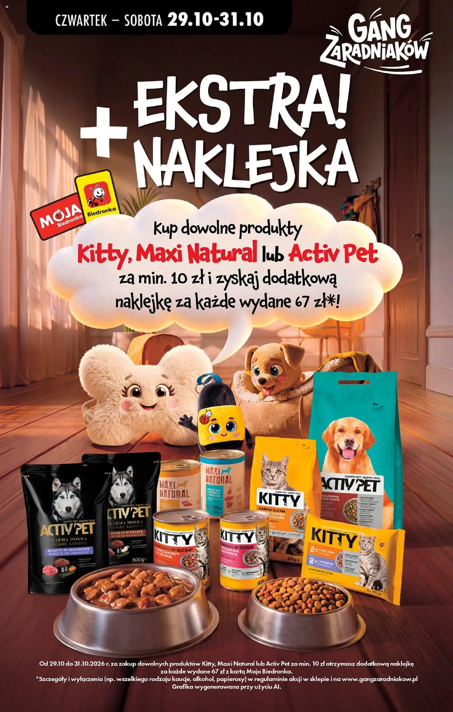 Biedronka Polsko leták - Codziennie niskie ceny od 29.10.2026 | Strana: 47