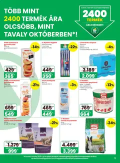 Spar akciós újság - amely érvényes a következő dátumtól: 2026.10.08. | Oldal: 5