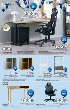 JYSK erbjudanden - Förhandsvisning av reklamblad från butik JYSK aktuell från 19/10/2026 | Sida: 20 | Produkter: Gamingstol, Kontorsstol, Skrivbord, Bokhylla