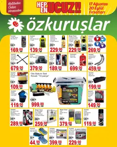 17 Ağustos 2026 tarihinden itibaren geçerli olan Özkuruşlar kataloğu önizlemesi | Sayfa: 1