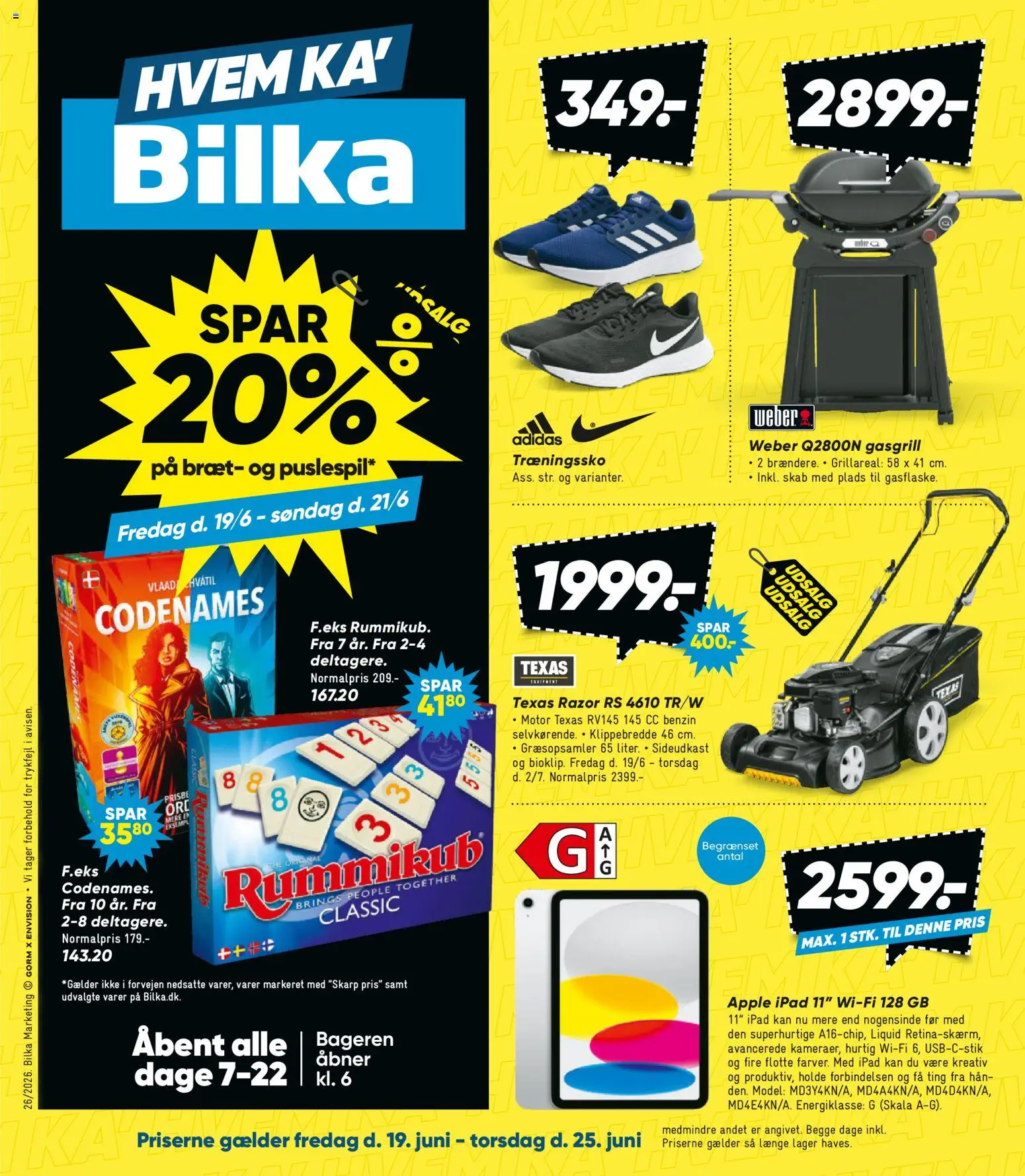 Bilka tilbudsavis – gyldig fra 19.06.2026 | Side: 1 | Produkter: Skab