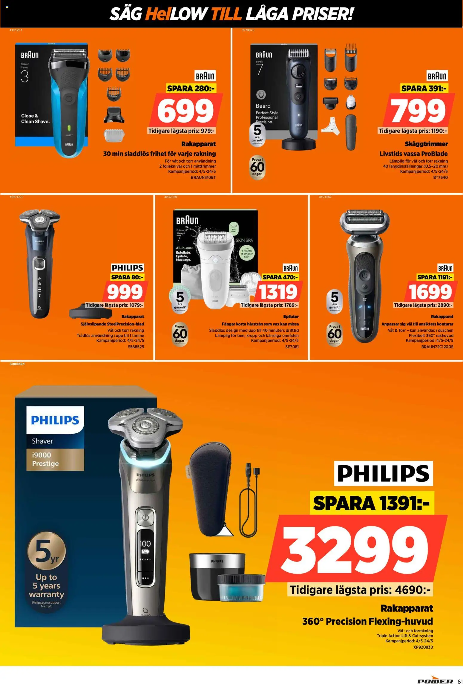 Power reklamblad aktuell från 04.05.2026 | Sida: 61