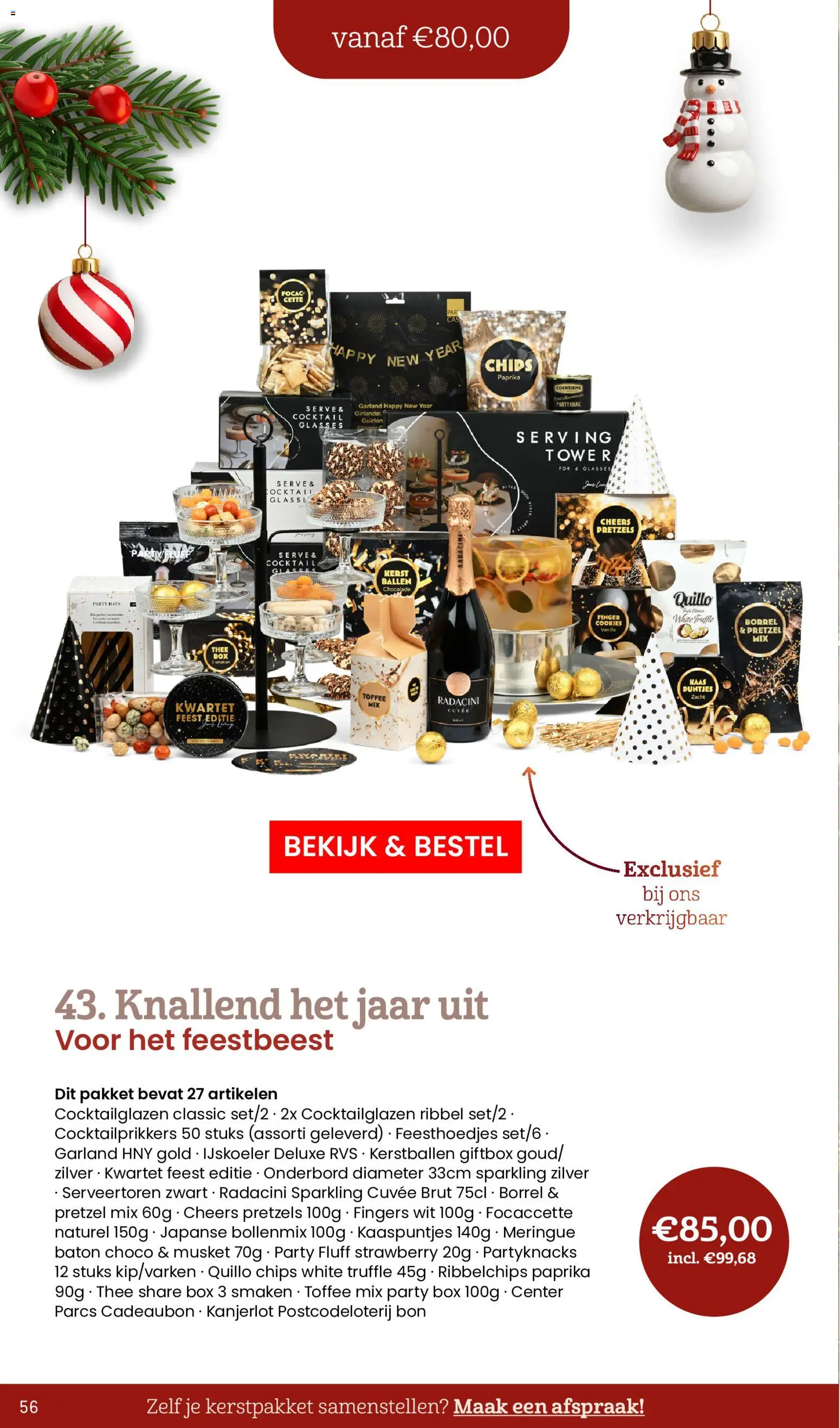 {H1} | Pagina: 56 | Producten: Chocolade, Cocktailprikkers, Chips, Pretzel