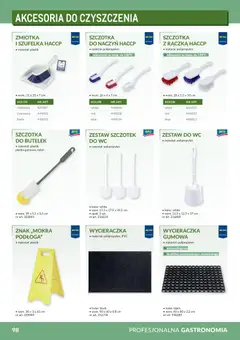 Pogląd oferty "Makro Gazetka - Profesjonalna Gastronomia" - ważna od 01.02.2026 | Strona: 98 | Produkty: Wycieraczka, Szczotka