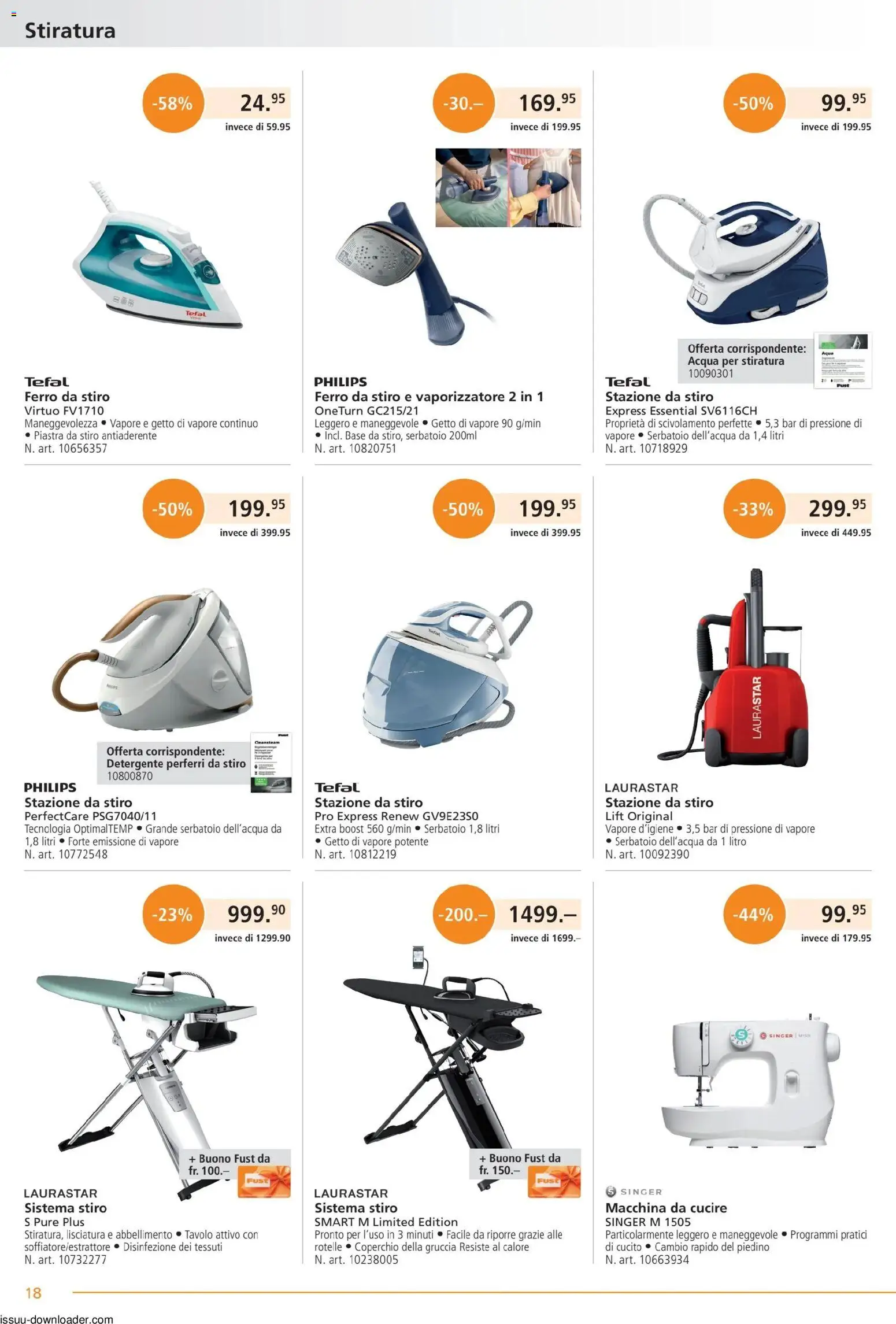 Fust aktionen IT – gültig ab 01.05.2026 | Seite: 18 | Produkte: Philips
