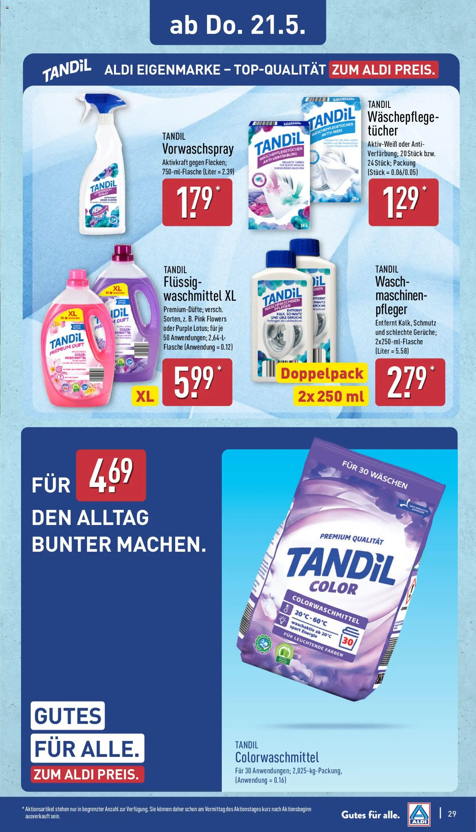 Aldi Prospekt 	 – gültig ab 18.05.2026 | Seite: 29