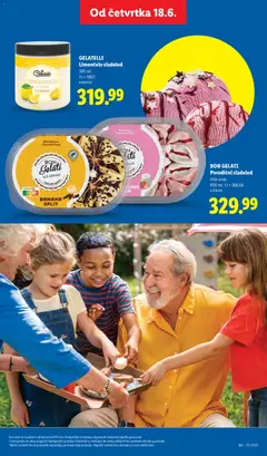 GELATELLI Limonc, evero sladoled, GELATELLI Limonc, evero sladoled 300 ml - pregled Lidl kataloga - važi od 18.06.2026 | Strana: 51