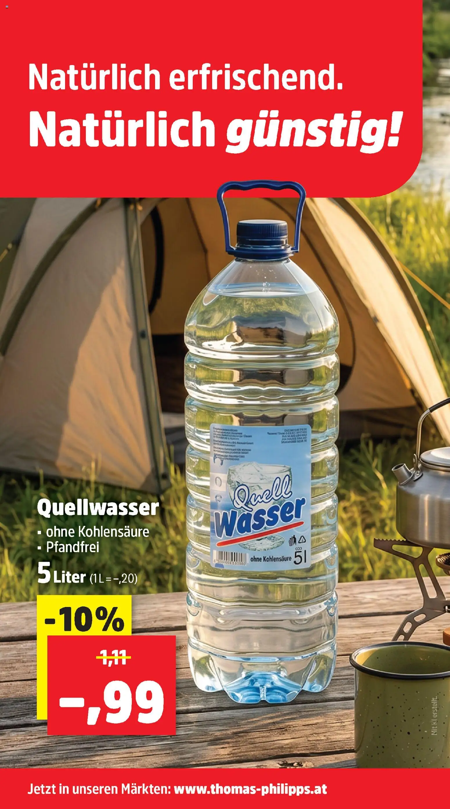 Thomas Philipps Flugblatt gültig ab 29.06.2026 | Seite: 15 | Produkte: Wasser