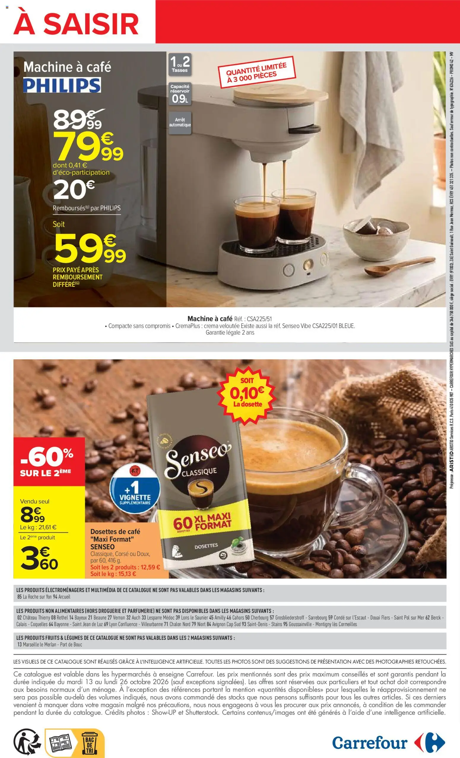 {H1} | Page: 2 | Produits: Machine à café, Jean, Fruits, Tasses
