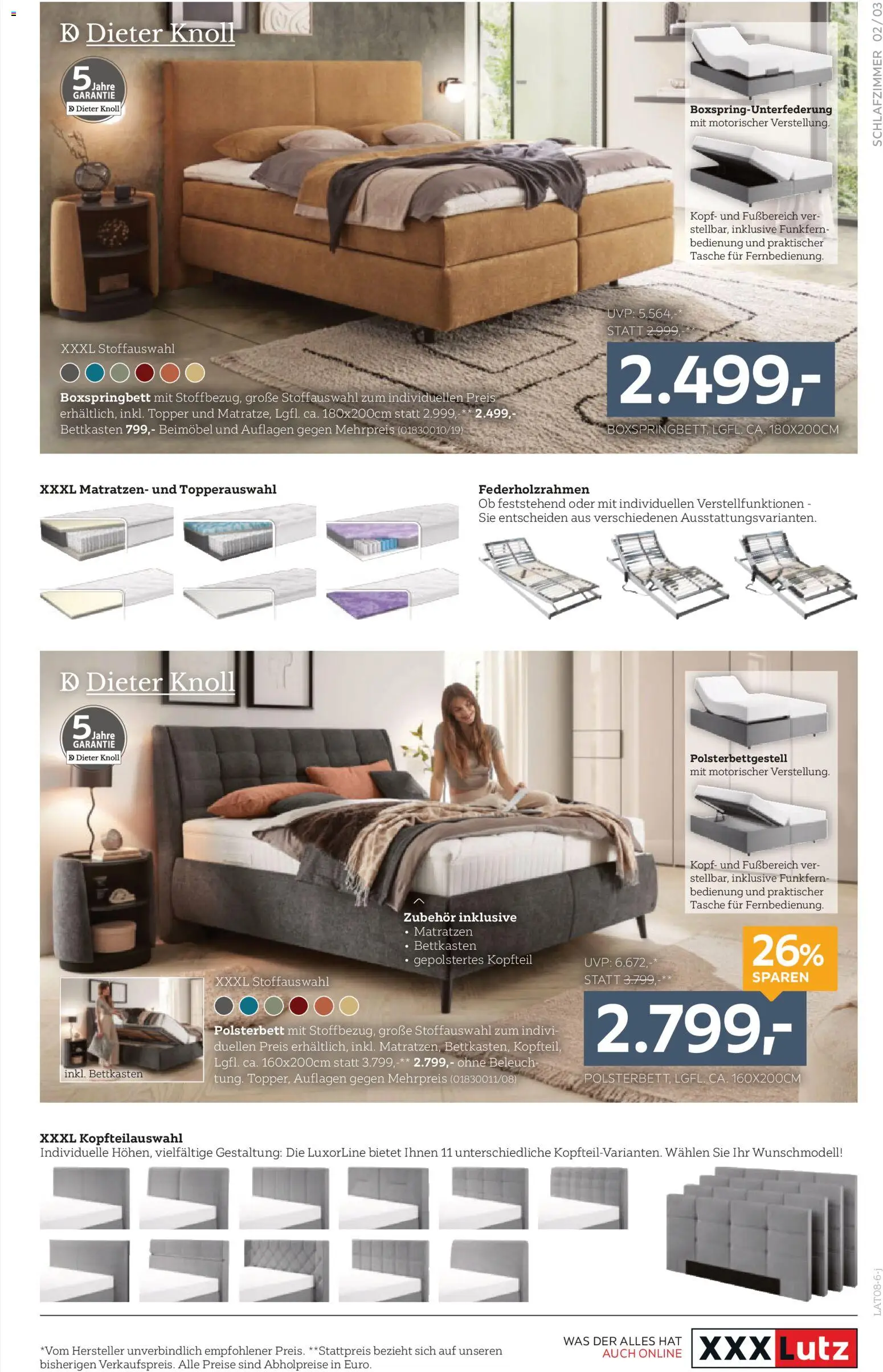 XXXLutz Schlafzimmer gültig ab 28.07.2026 | Seite: 3 | Produkte: Tasche