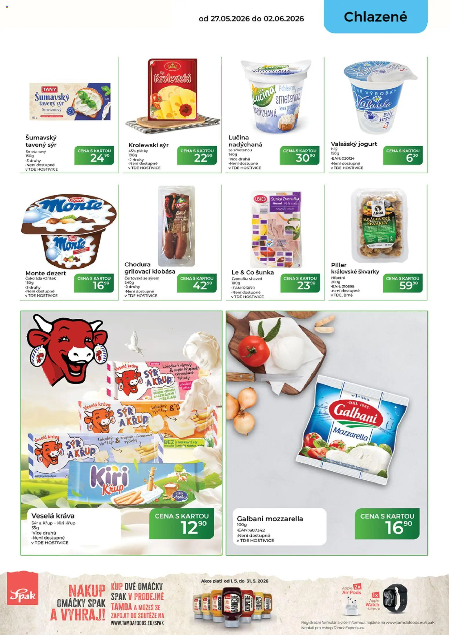 Tamda Foods leták od 27.05.2026 | Strana: 21 | Produkty: Sýr, Jogurt, Tyčinky, Apple