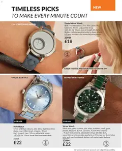 Preview of AVON - Offers valid from 01.06.2026 | Page: 189 | Products: Mirror, Watch, Case