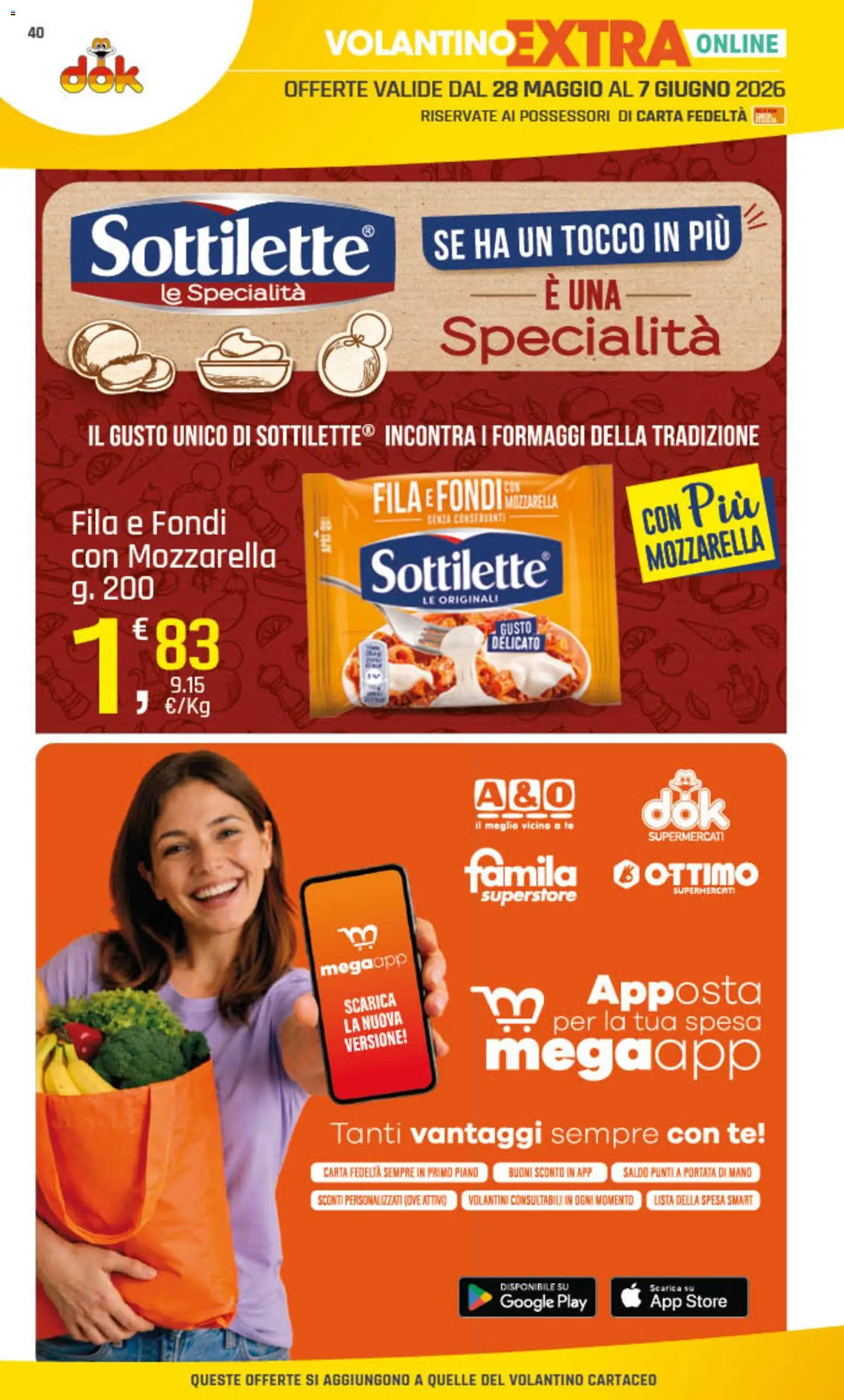 Volantino DOK del 28.05.2026 | Pagina: 41 | Prodotti: Tè, Mozzarella