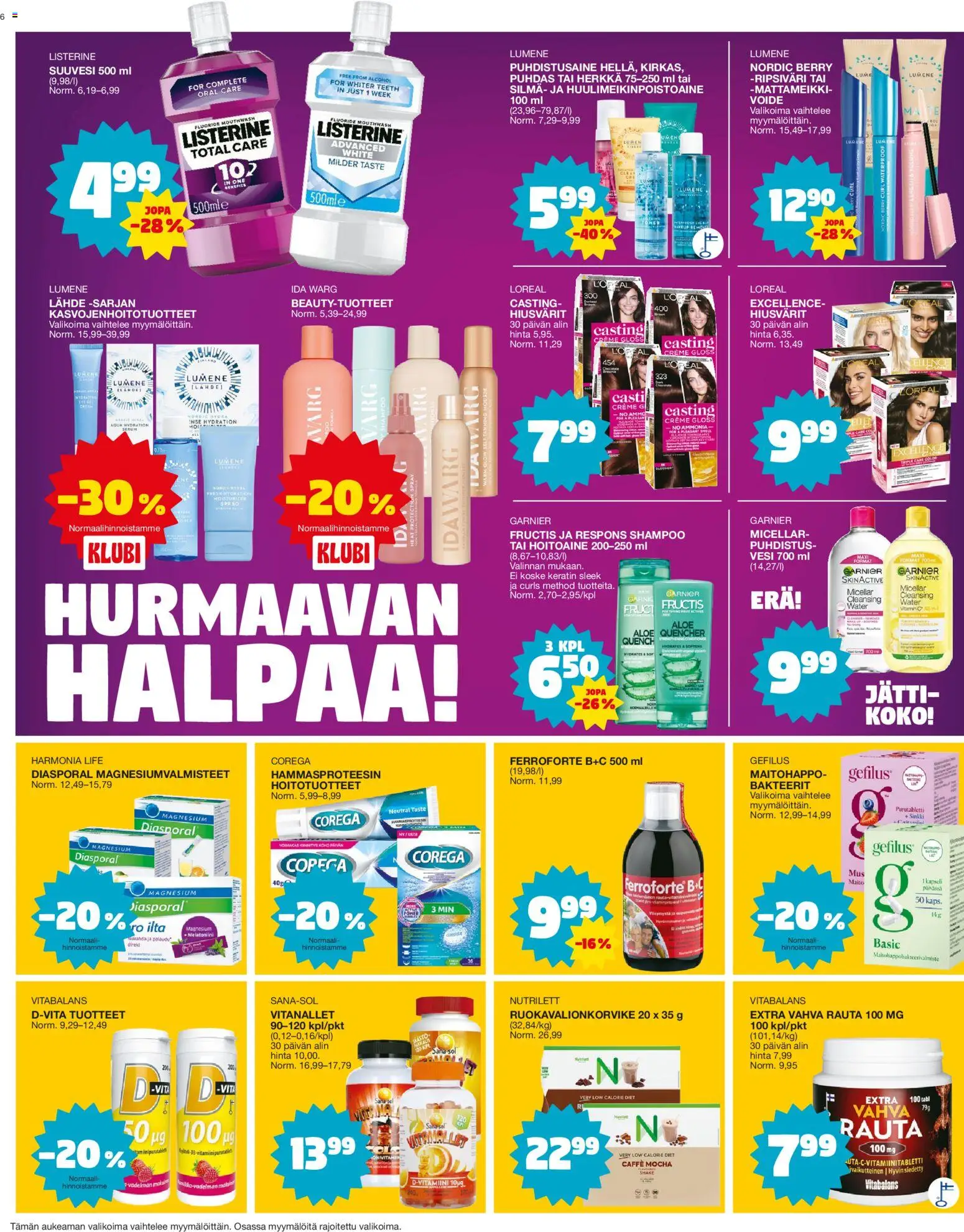 Tokmanni tarjoukset – voimassa 07/09/2026 alkaen | Sivu: 6