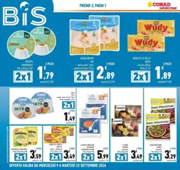 Anteprima del volantino RICOTTA GRANAROLO, 250 g (€/kg 3,58) valido a partire dal 09/09/2026 | Pagina: 2 | Prodotti: Salmone, Tacchino, Mango, Wurstel