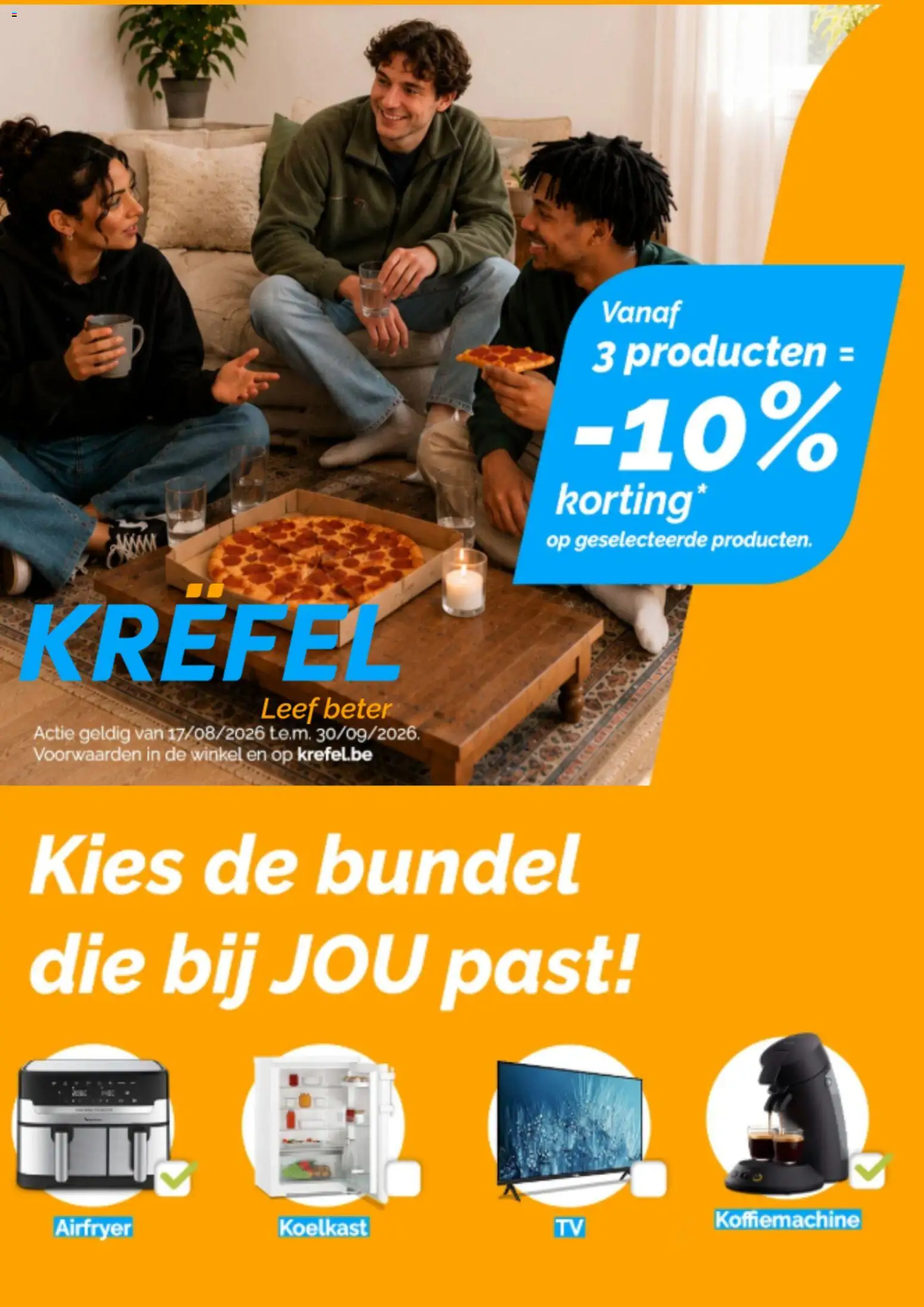 {H1} | Pagina: 1 | Producten: Koelkast, Koffiemachine