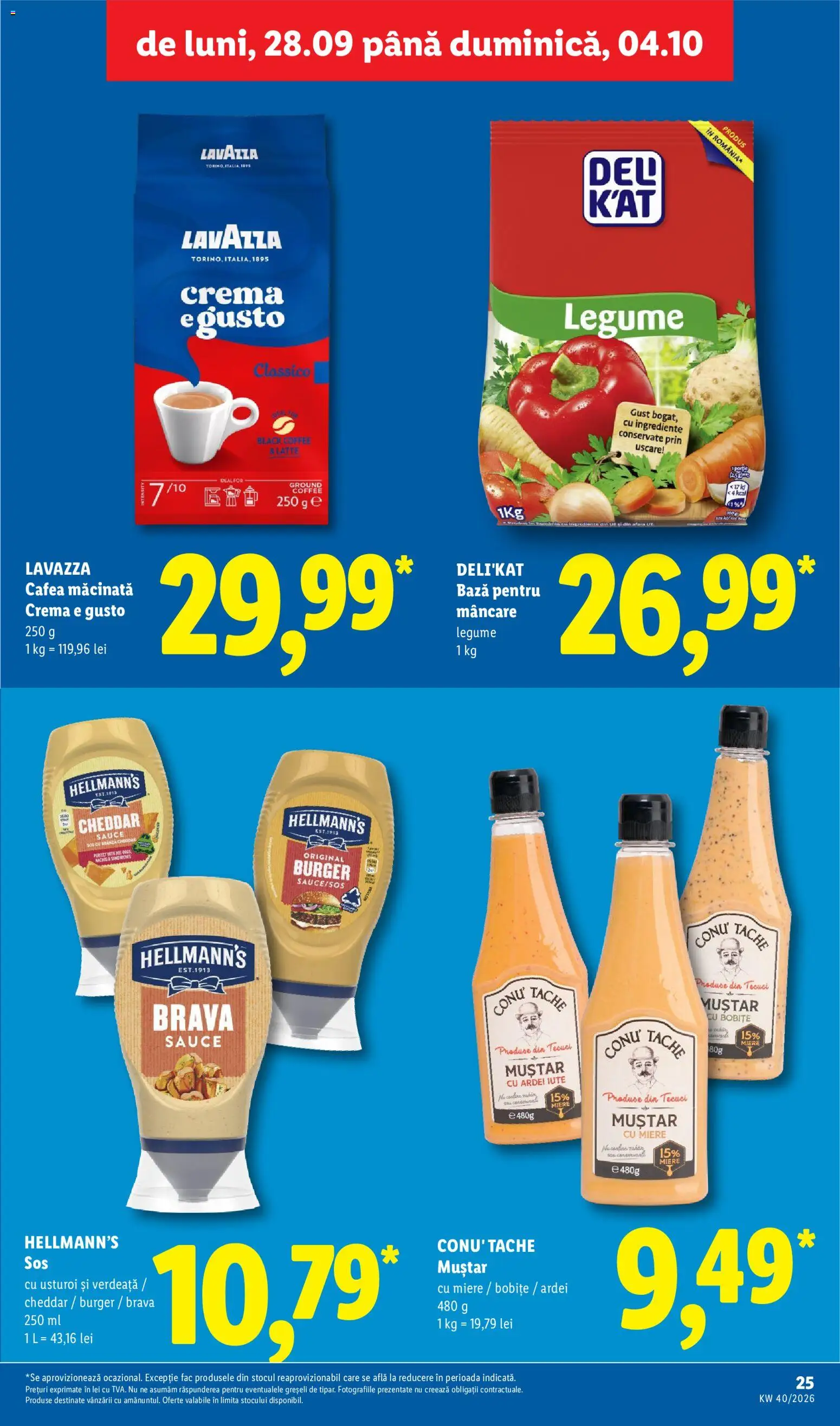 Noul catalog Lidl – valabil de la 28.09.2026 | Pagină: 25