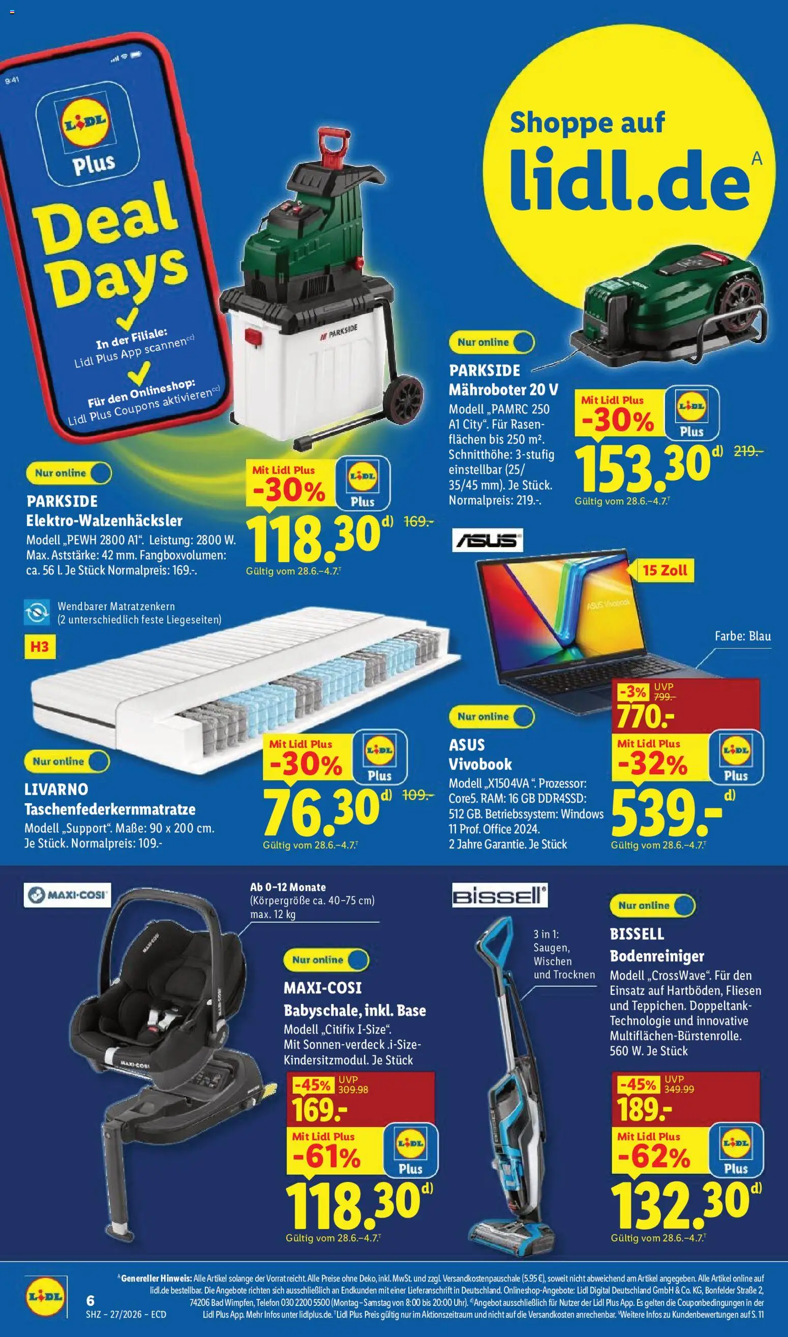 Lidl Prospekt | 29.06.2026 | Wie erhält man einen begrenzten Rabatt? | Deutschland