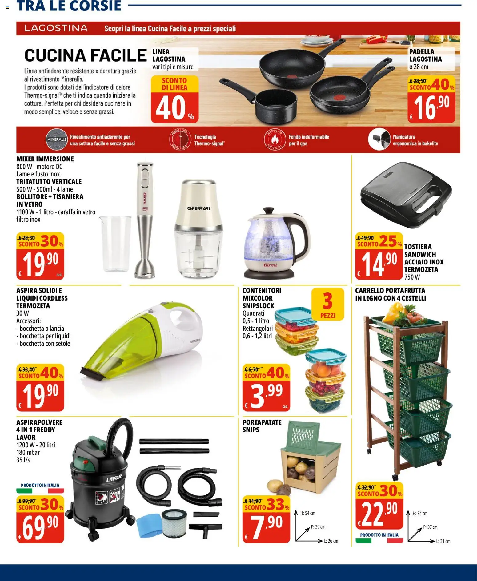 Volantino Tigros del 16/09/2026 | Pagina: 30 | Prodotti: Caraffa, Tostiera, Bollitore, Mixer