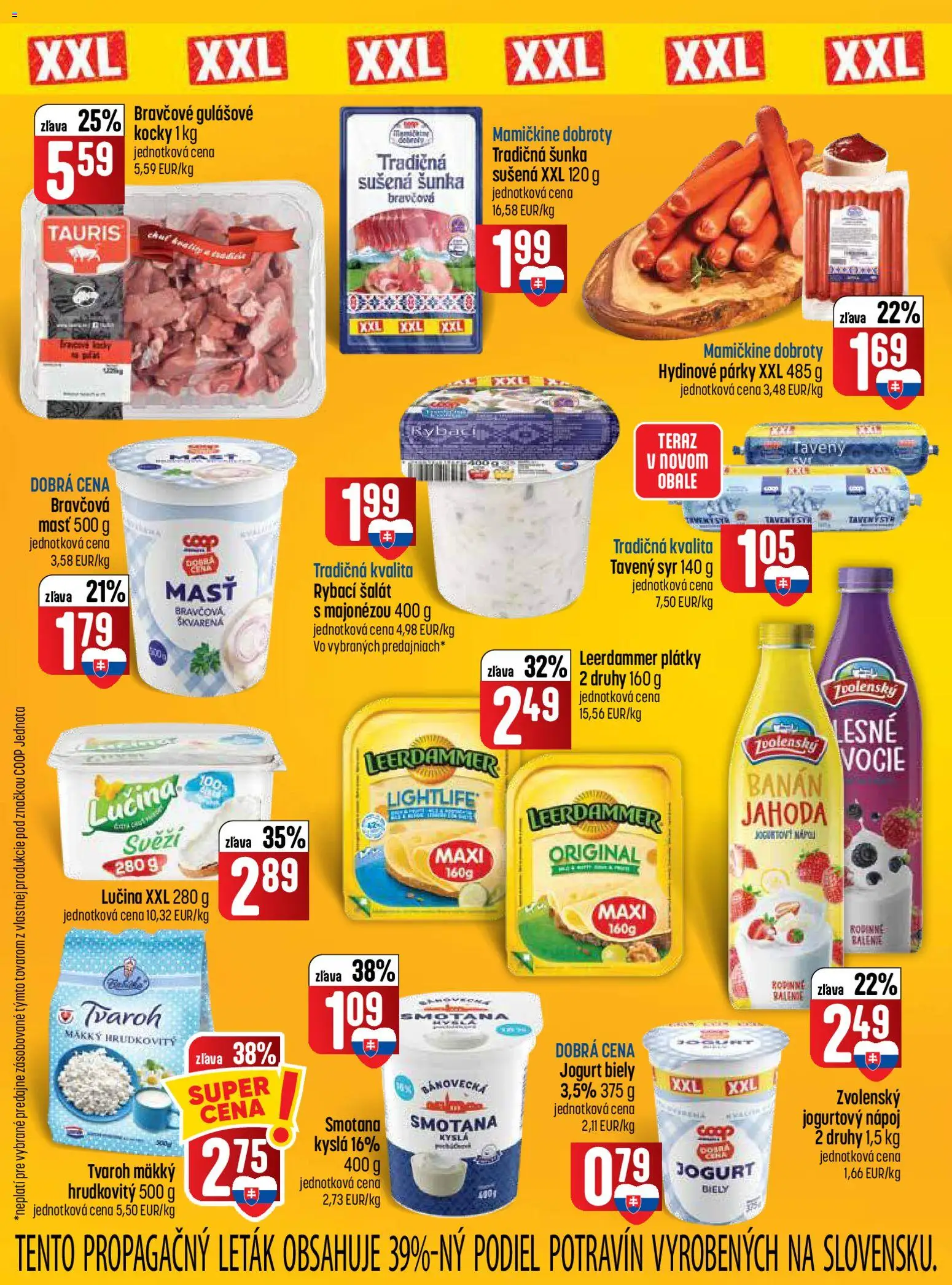 Nové COOP Jednota akcie – leták je platný od 16.07.2026 | Strana: 4