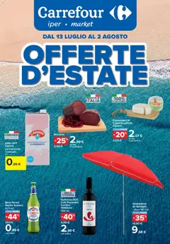 Anteprima del volantino Carrefour Volantino Iper Estate - Assago valido a partire dal 13/07/2026