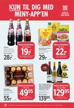 Meny - Tilbudsavis uge 26 27 gyldig fra 19/06/2026 | Side: 3 | Produkter: Hasselnødder, Solbær, Dadler