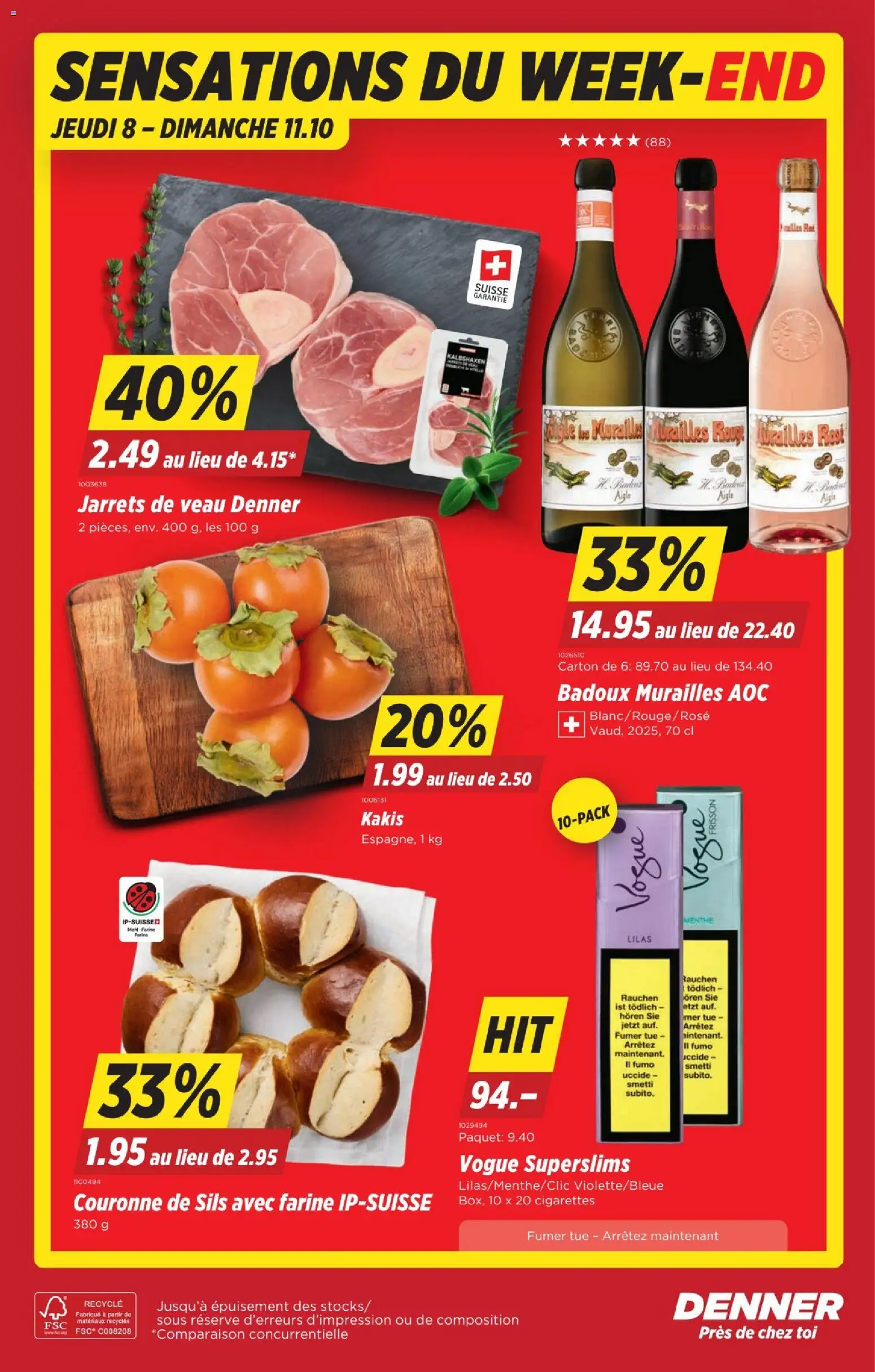 Denner aktionen FR – gültig ab 08.10.2026 | Seite: 22