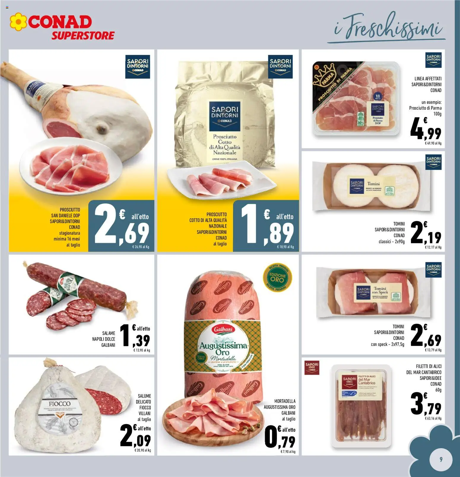 Volantino Conad del 26/08/2026 | Pagina: 9