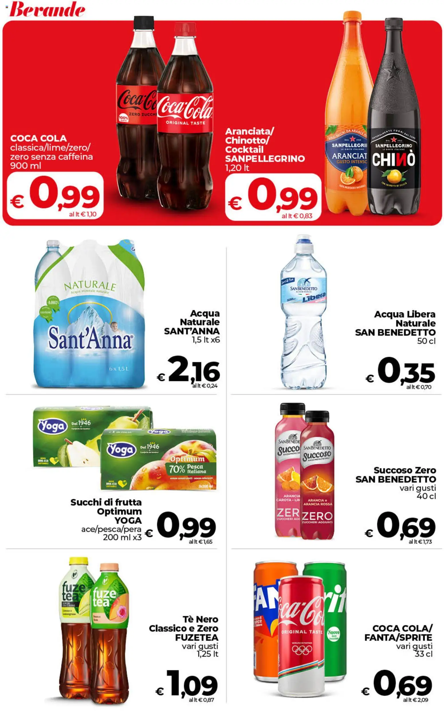 Volantino COOP del 07.04.2026 | Pagina: 38 | Prodotti: Tè, Frutta, Pesca, Arancia