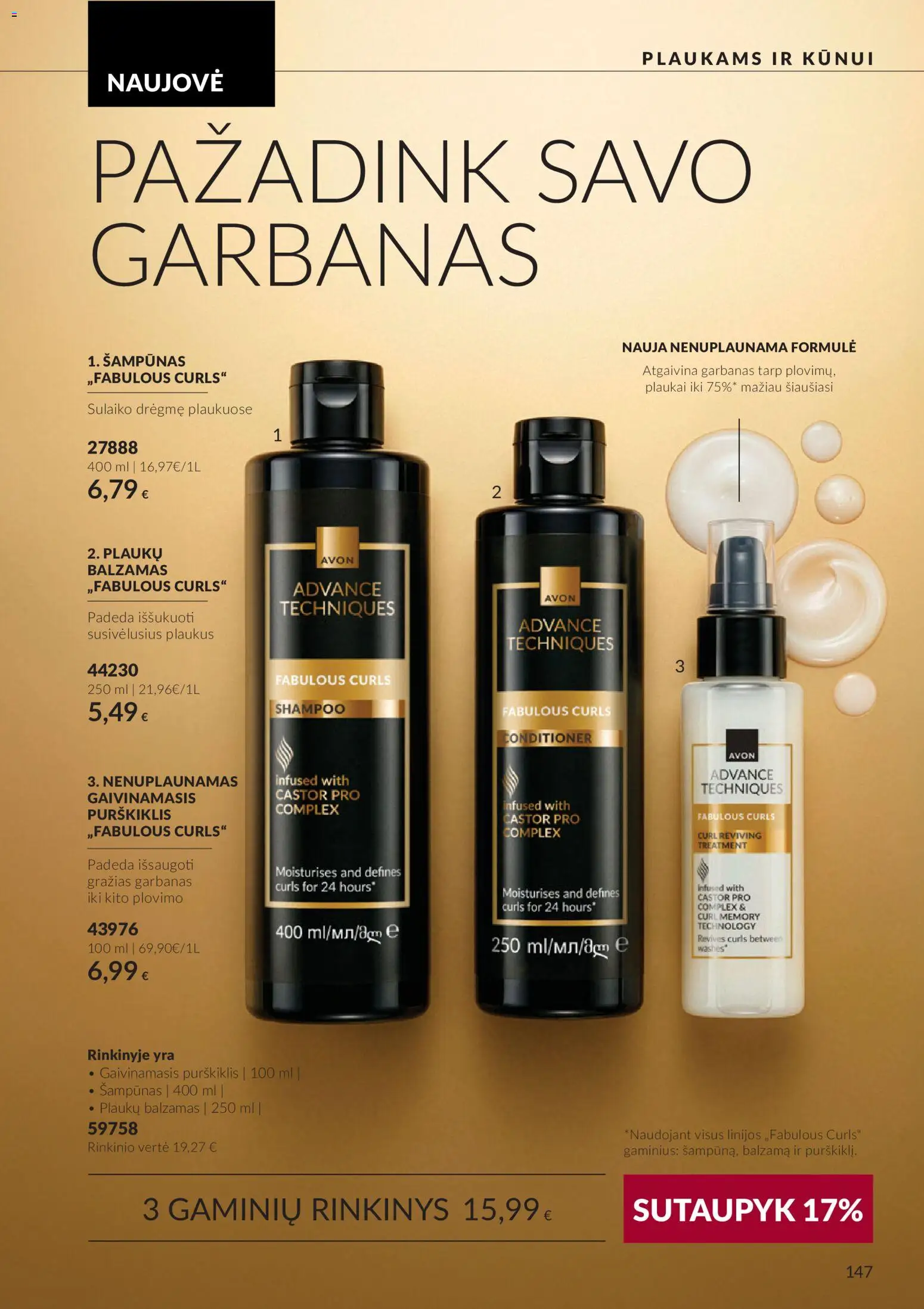 AVON akcijos nuo 2026.09.30 | Puslapis: 147