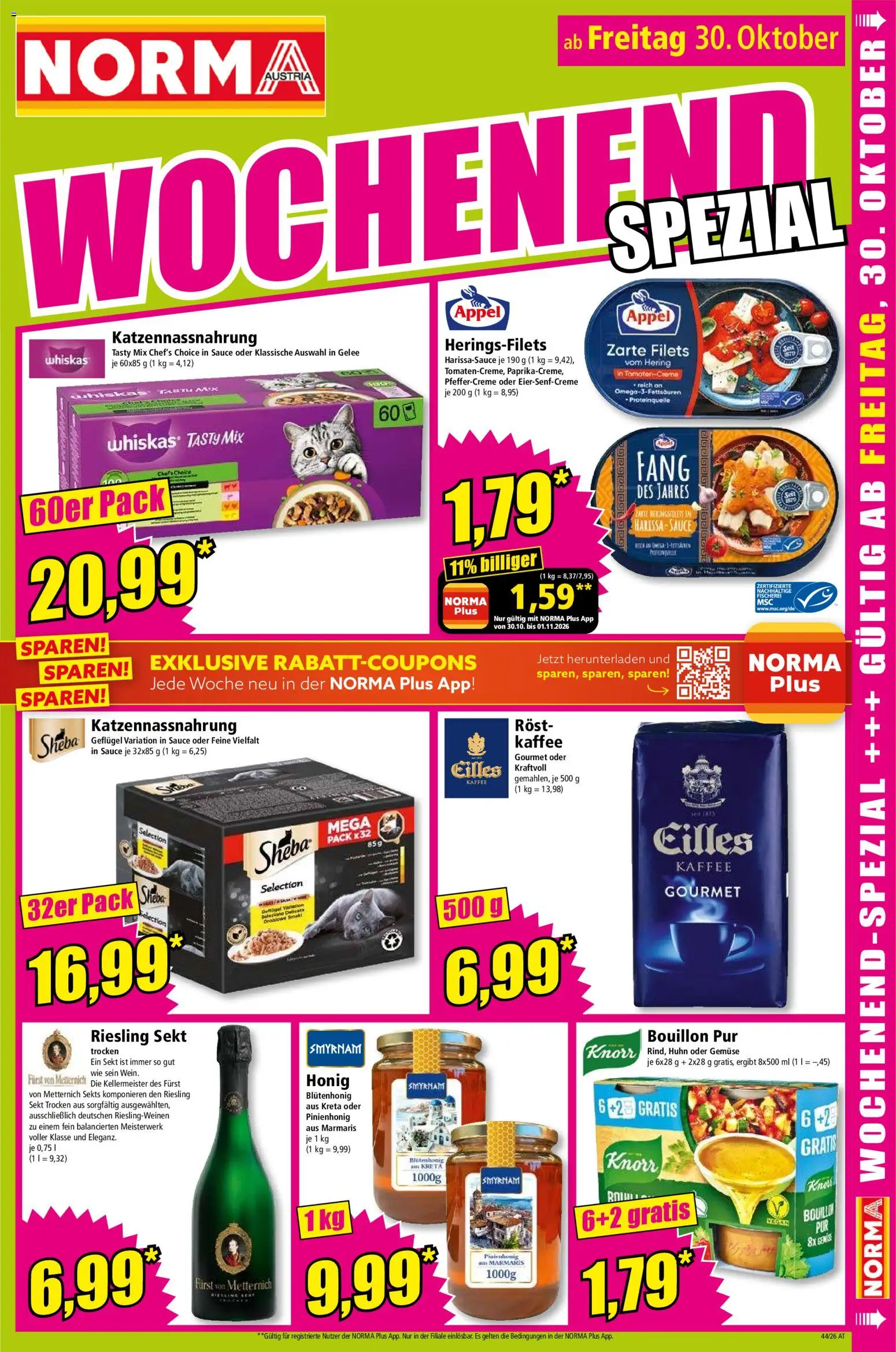 Norma Flugblatt gültig ab 26.10.2026 | Seite: 15 | Produkte: Gemüse, Creme, Kaffee