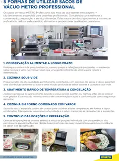 Pré-visualização Makro Equipamento Profissional de Cozinha e Catering válido de 09/06/2026 | Página: 21 | Produtos: Forno, Pratos, Ferramentas