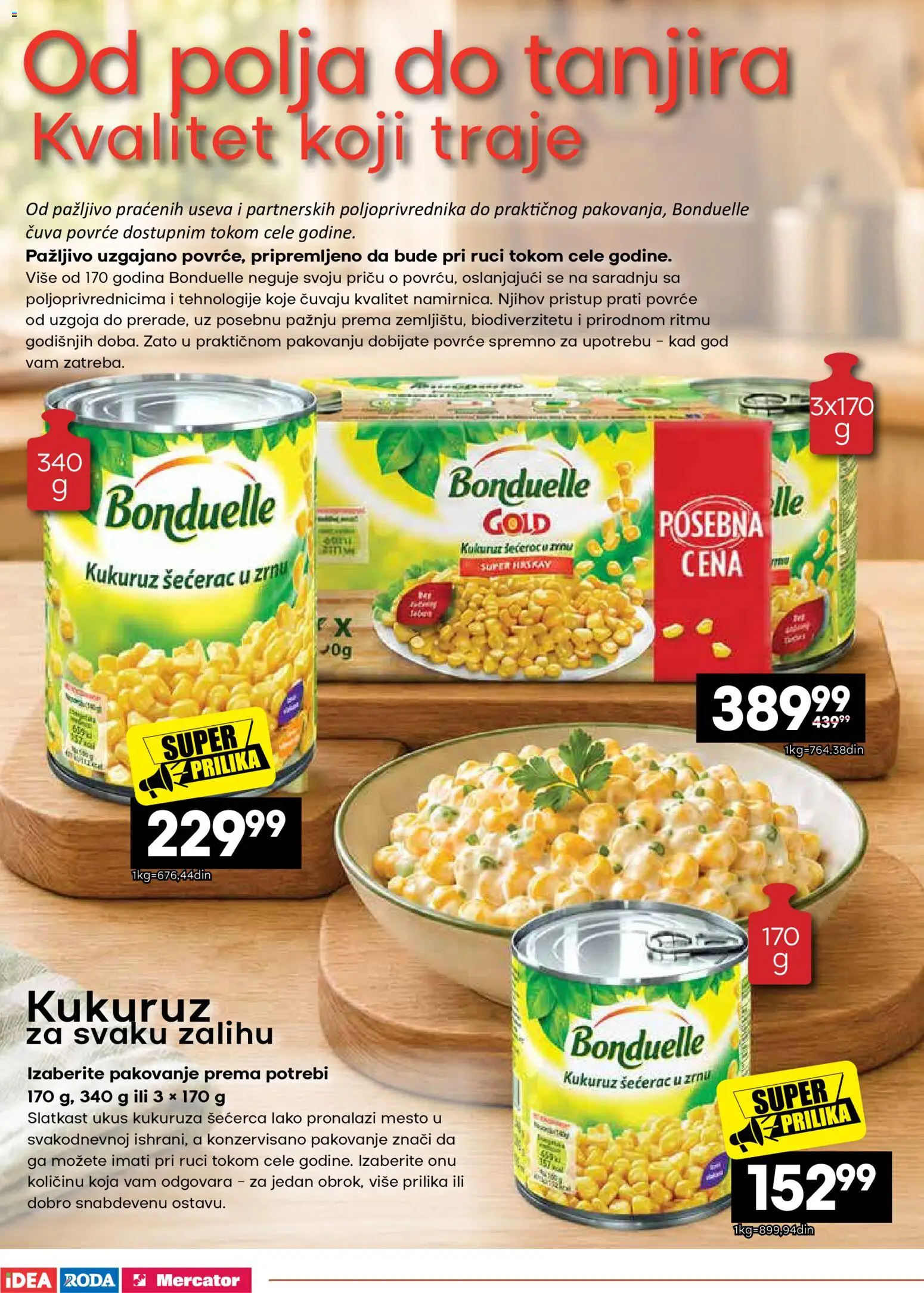 Roda katalog - važi od 14.09.2026 | Strana: 16 | Proizvode: Kukuruz šećerac, Kukuruz, Pakovanje, Povrće