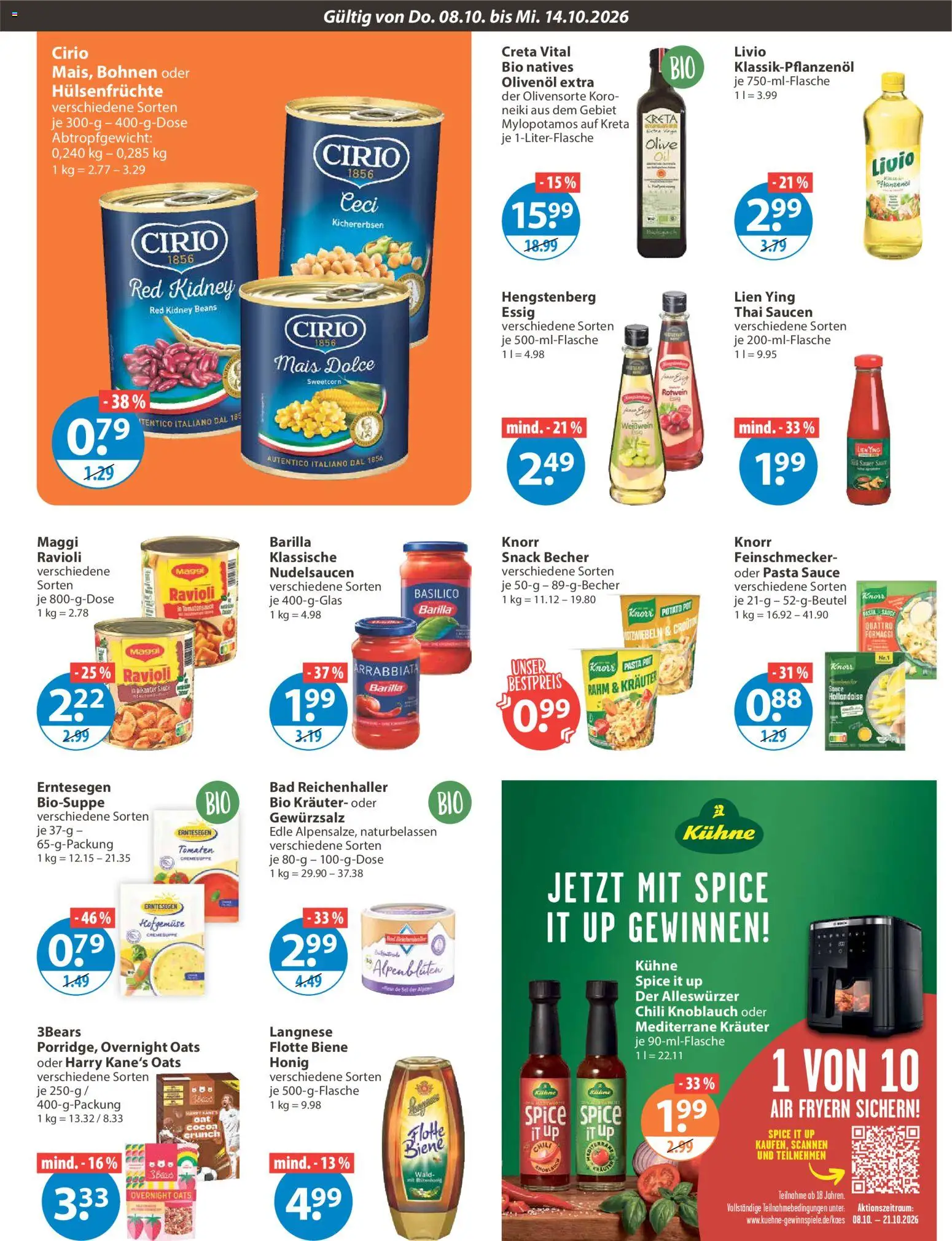 V-Markt Angebote – gültig ab 08.10.2026 | Seite: 7 | Produkte: Maggi, Gewürzsalz, Essig, Bad