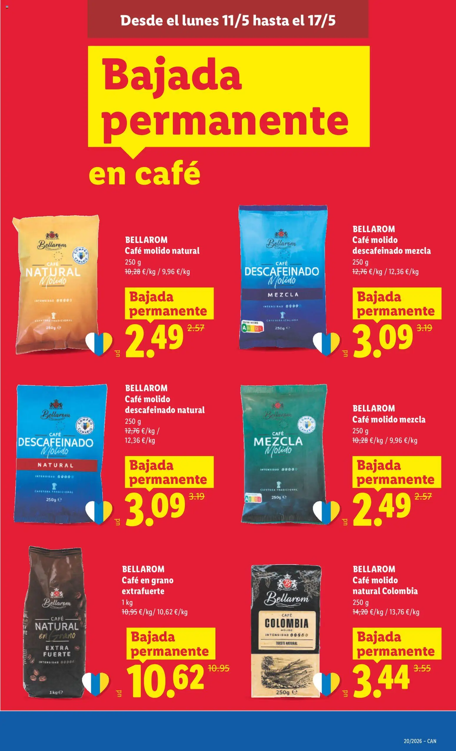Lidl folleto │ válido desde el 11.05.2026 | Página: 25 | Productos: Café, Café molido, Café en grano, Cafetera